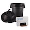 Boardwalk 45 gal Trash Bags, 40 in x 46 in, Heavy-Duty, 0.6 mil, Black, 100 PK H8046HKKR01 - alternate 4